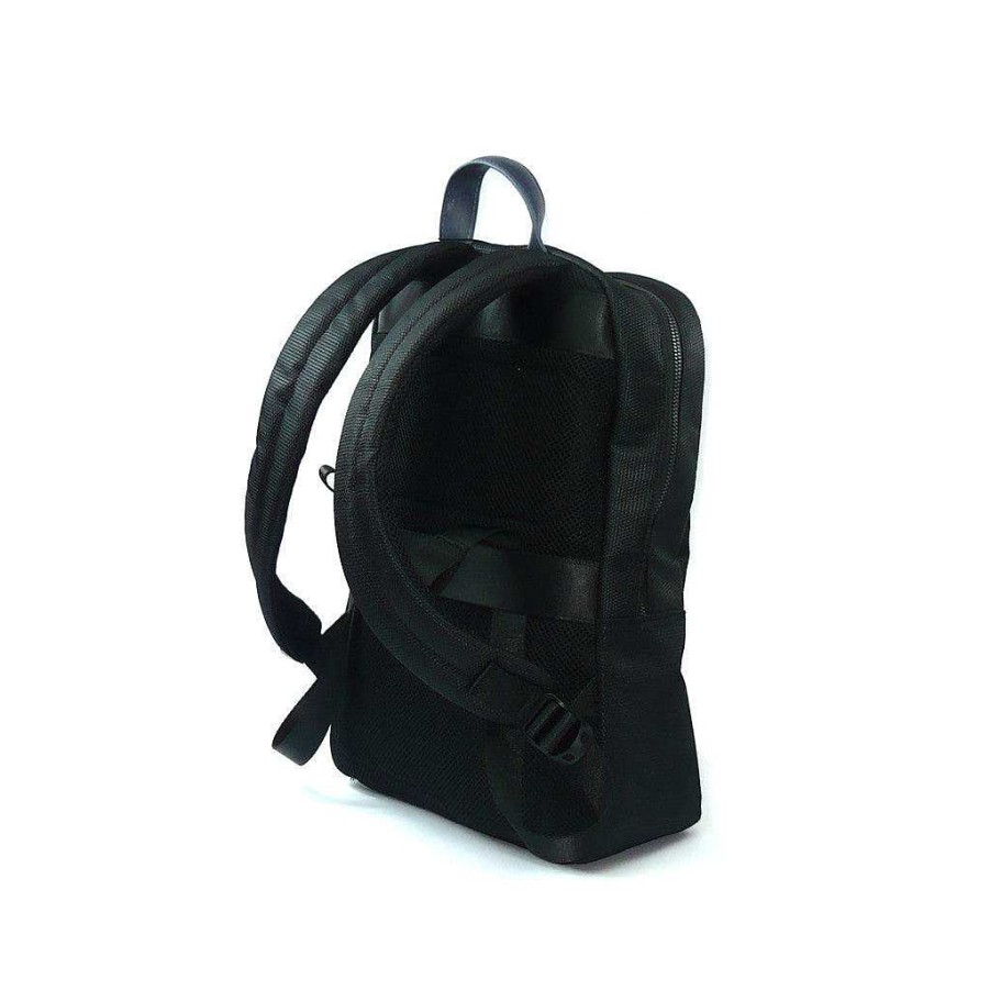 Wholesale Mochila Negra En Tela Utah Spalding Hombre