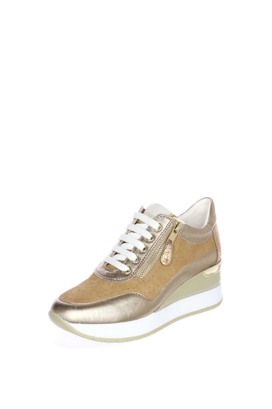 Best Zapatillas Cinzia Soft Spring Beige Y Azul Mocasines Y Zapatillas