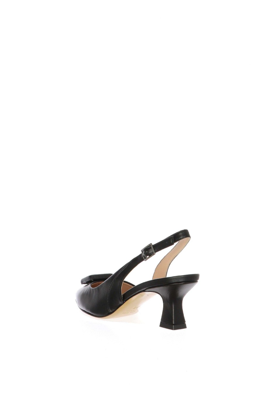 New Slingback De Cuero Con Tacon De Carrete De Soffice Sogno Escote Y Talon Descubierto