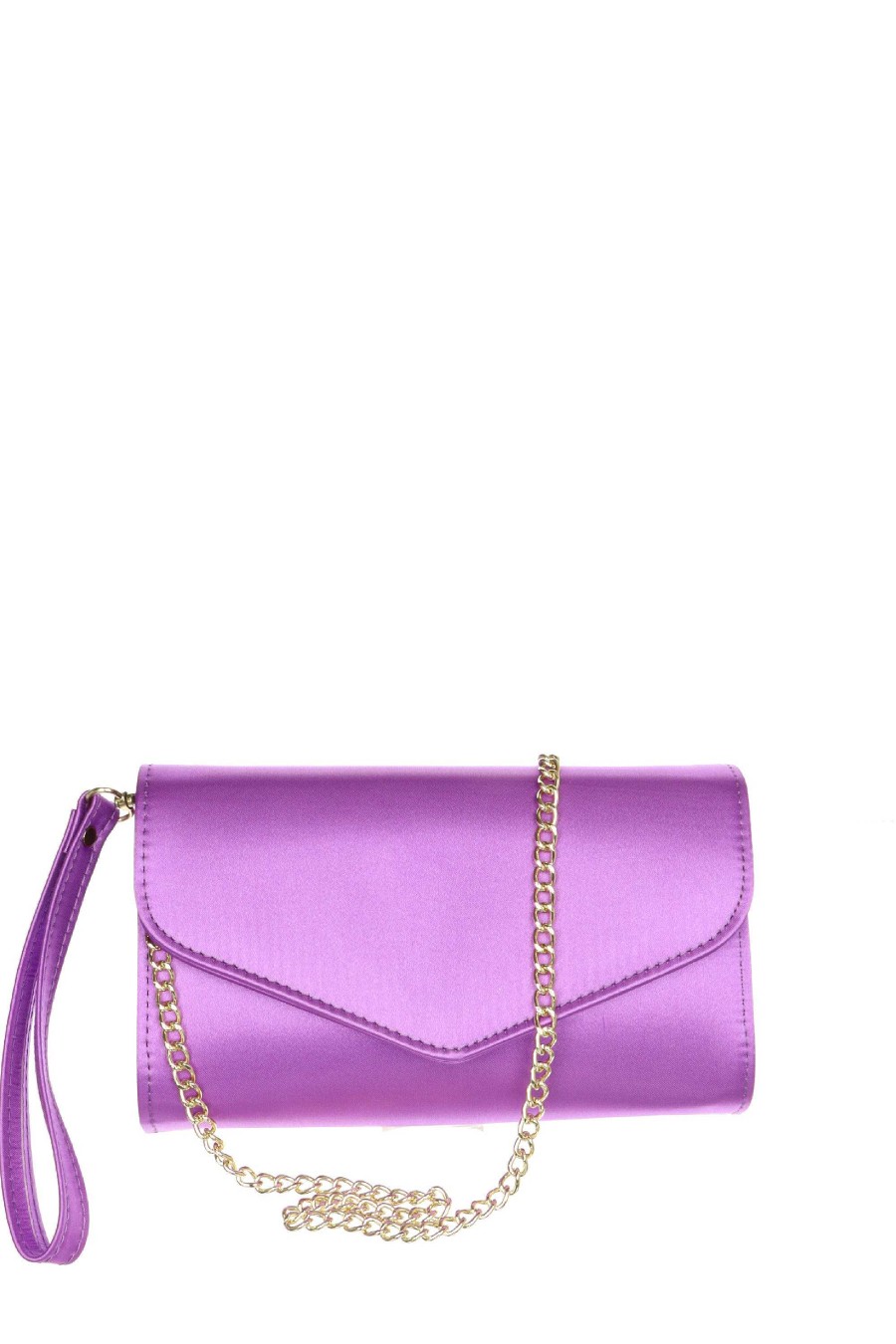 Wholesale Bolso De Mano De Raso Morado Con Pulsera Bolso De Mano Ceremonia