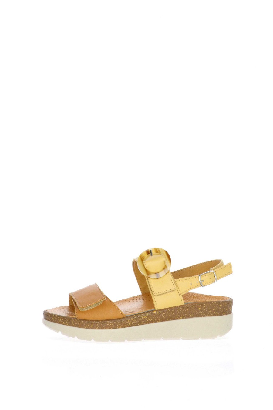 Clearance Sandalia Con Tiras Ajustables Plantilla Extraible Cinzia Soft. Sandalias Y Mulas