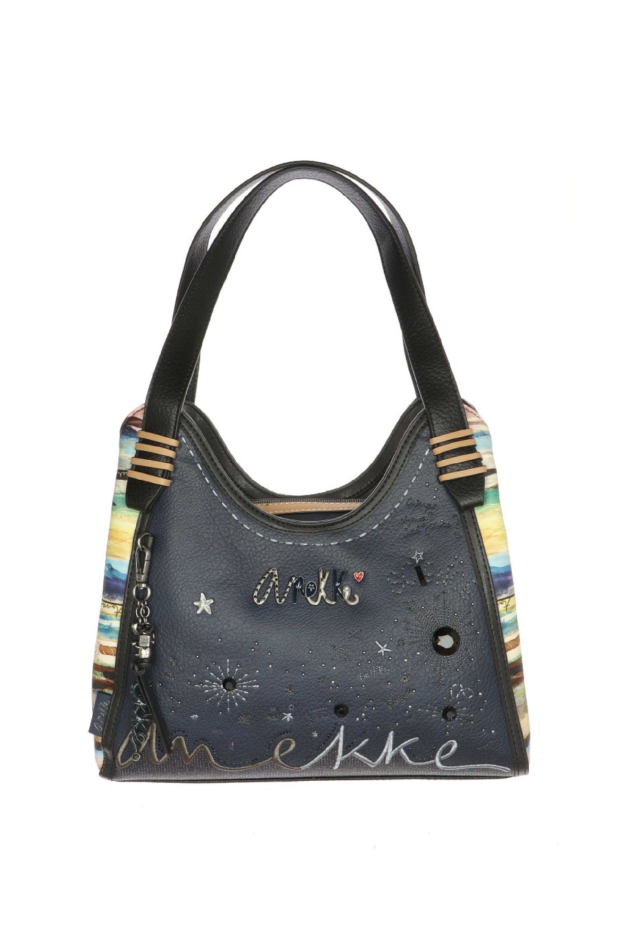 Hot Bolso Bandolera Studio Azul Marino Anekke Mujer